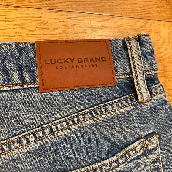 Lucky Brand Easy Rider Boot Jeans 38 x 32 2 Way Stretch NWT - Picture 6 of 8
